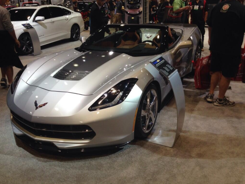 The Chevrolet Corvette Stingray Concept at SEMA